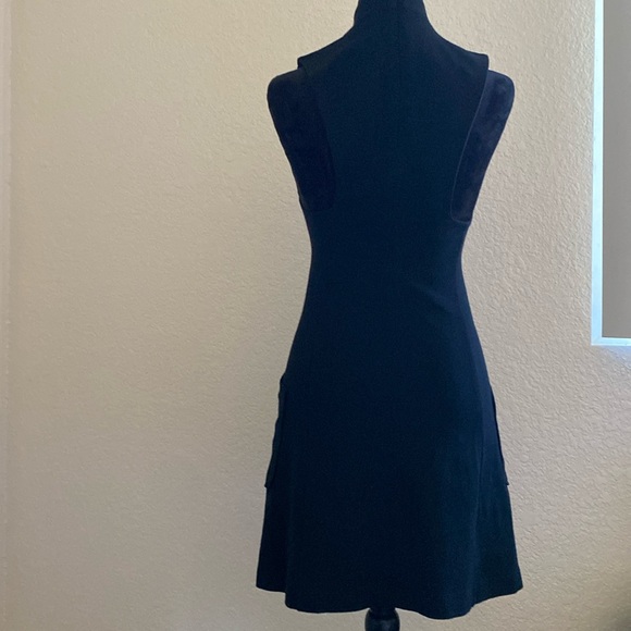 Amazing mod A-line mini dress by Theory size 0 NWOT - Picture 6 of 12